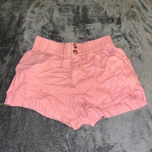 Pink dress shorts
